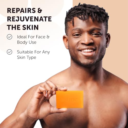 VALITIC Papaya & Turmeric Kojic Acid Dark Spot Correcting Soap Bar 3.5 oz (Pack of 2)