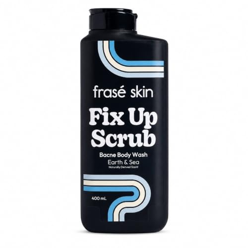 Frasé Skin Fix Up Exfoliating Body Wash for Acne, KP & Ingrown Hairs, 13.5oz