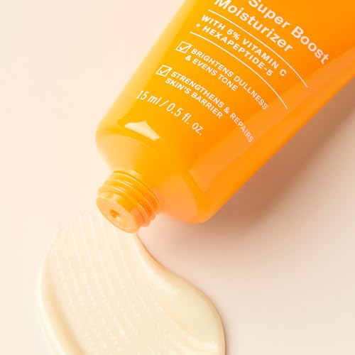 Paula's Choice C5 Super Boost Moisturizer 0.5 Fl Oz | 5% Vitamin C, Squalane for Discoloration & Fine Lines
