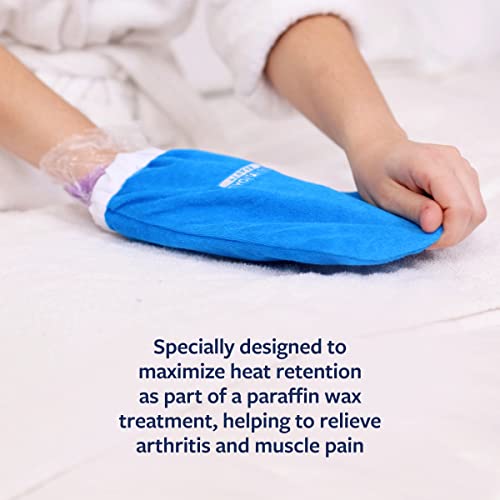 New Road Beauty Paraffin Wax Mitts and Booties Set for Hand and Foot Therapy