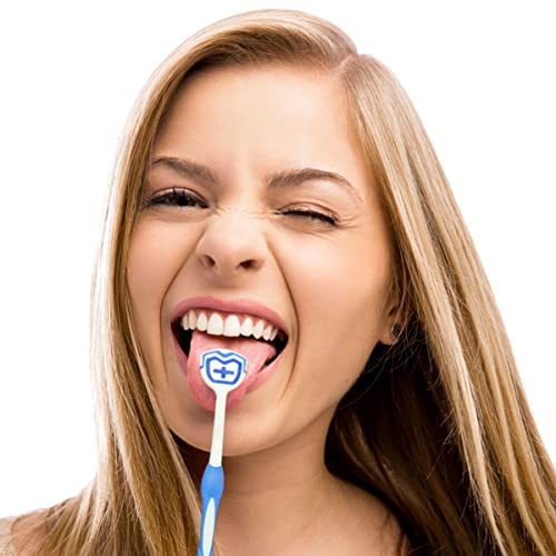 Tongue Cleaner Brush Set - 3 Pack for Fresh Breath & Oral Health