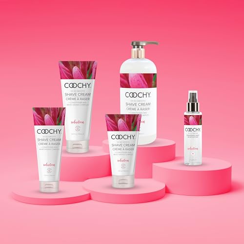 Coochy Seduction Moisturizing Shave Cream for Sensitive Skin - 7.2 oz