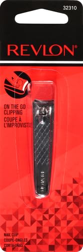 Revlon Compact Nail Clipper Set - Silver, Pack of 2 with File