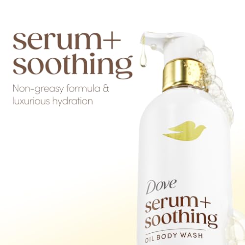 Dove Soothing Shower Oil Body Wash with Glycerin & Almond Oil - 15.3 fl oz