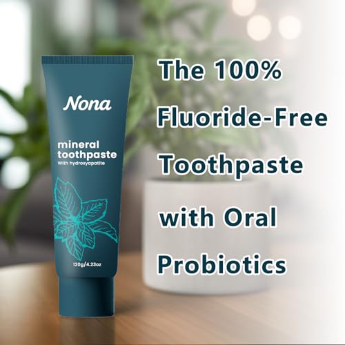GFG Nano Natural Probiotic Hydroxyapatite Toothpaste 2pcs - Fluoride-Free, Sensitive & Fresh Mint