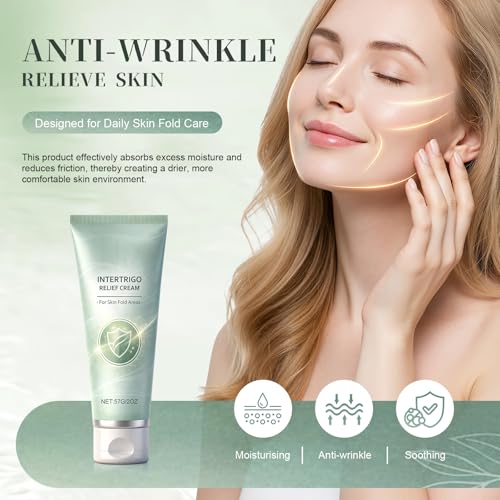 Intertrigo Relief Cream for Skin Folds - 1PCS | Zinc Oxide & Undecylenic Acid