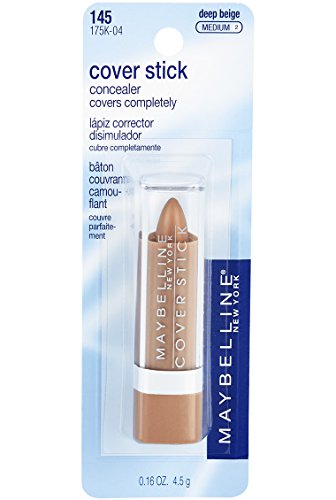 Maybelline New York Cover Stick Corrector Concealer Deep Beige 0.16 oz (Pack of 2) – Variation 04