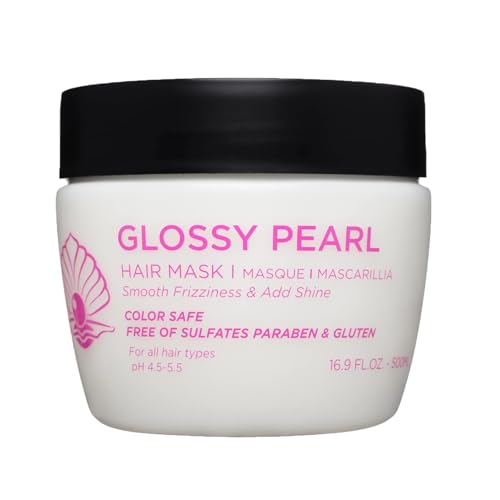 Luseta Glossy Pearl Hair Mask for Dull Hair - Deep Hydration & Frizz Control