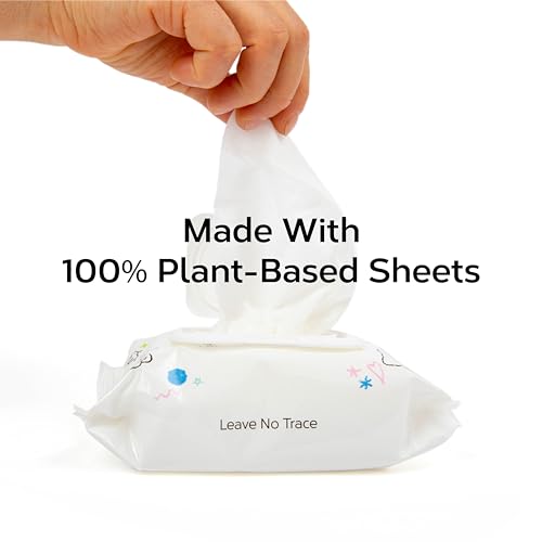 Nolla Unscented Nose and Face Wipes for Babies & Kids | 180 Count
