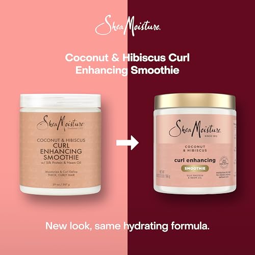 SheaMoisture Coconut & Hibiscus Curl Enhancing Smoothie, 20 oz