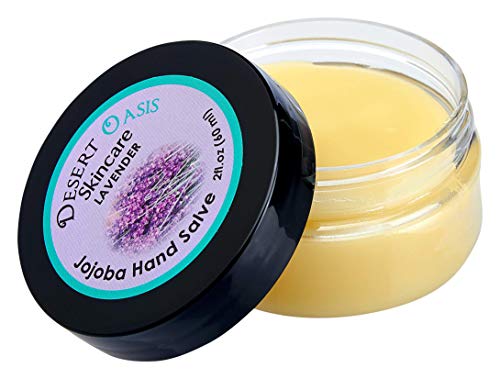 Organic Lavender Hand Salve & Lip Balm Set with Jojoba Oil
