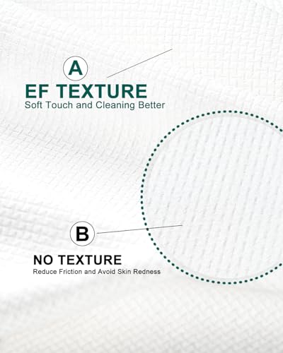 LUXU Disposable Face Towels - 100 Count Ultra-Soft Biodegradable Facial Cloths
