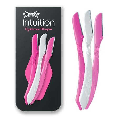 Wilkinson Sword Intuition Eyebrow Shaper Razor - 3 Count Beauty Tools