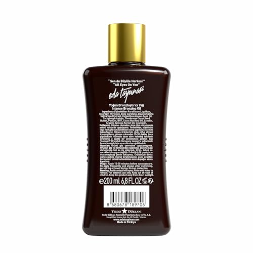 Eda Taspinar Tanning Oil SPF 0 | Fast Dark Tan | 200 ml