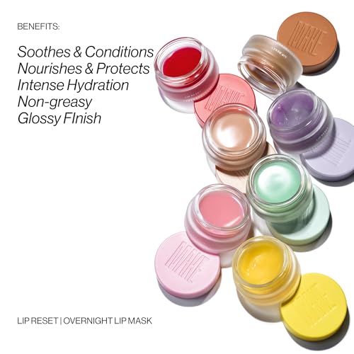 MAKE Beauty Lip Reset Overnight Lip Mask - Solar Citron Hydrating Treatment