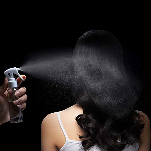 Travel Size 3.4oz Fine Mist Spray Bottle Set - 3pcs Refillable Containers with Funnel & Labels