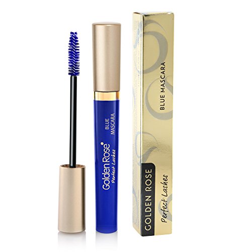 Golden Rose Perfect Lashes Blue Mascara - Volumizing & Smudge-Proof, 0.37 Fl Oz
