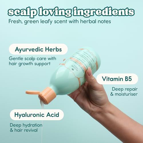 Nature Spell Hair Growth Shampoo - Sulfate Free for Strength & Shine, 10.14 fl oz