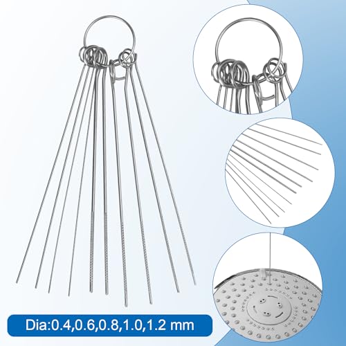 Shower Head Cleaner Tools 30Pcs Set—Multi-Size Stainless Steel Picks & Cleaning Brushes