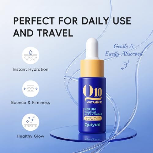 QUIYUM Q10 & Vitamin E 6-Step Skincare Set for All Skin Types