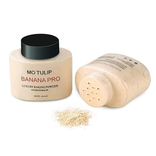 Banana Pro Baking Powder – Matte Finish Loose Powder for Medium Skin, 1.5 oz