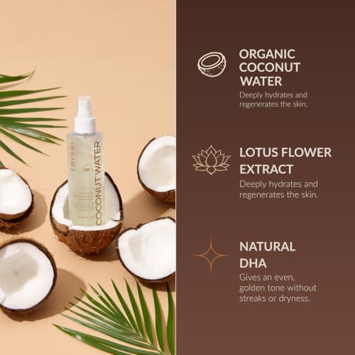 Lirene Self-Tanning Body Mist with Coconut Water – Sunless Tanner 150ml