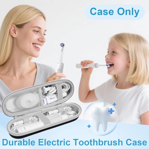 Electric Toothbrush Travel Case for Oral-B Pro 1000-7000 | Hard EVA Waterproof Cover
