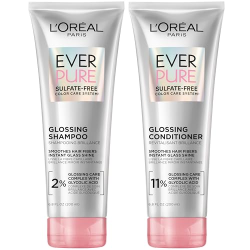 L'Oreal Paris EverPure Glossing Shampoo & Conditioner Set - 13.6 Fl Oz