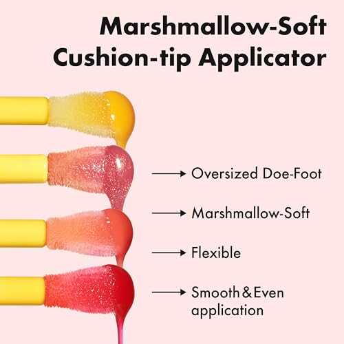 Amuse Seoul Banana Lip Oil - Moisturizing Vegan Hydrating Gloss, 02 Banana
