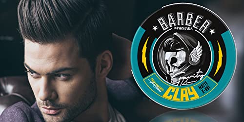 Barber Marmara Space Wax Clay 100ml for Hair Styling and Sculpting