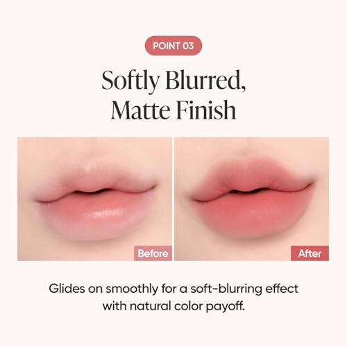BANILA CO Soft Matte Lip Pencil - PK01 Nude Rose, 0.02 oz