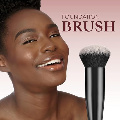 Mented Cosmetics Synthetic Foundation Brush - Soft Blending Tool