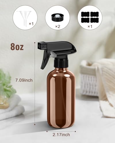 Bontip 16 oz Glass Spray Bottle Set - Eco-Friendly & Refillable