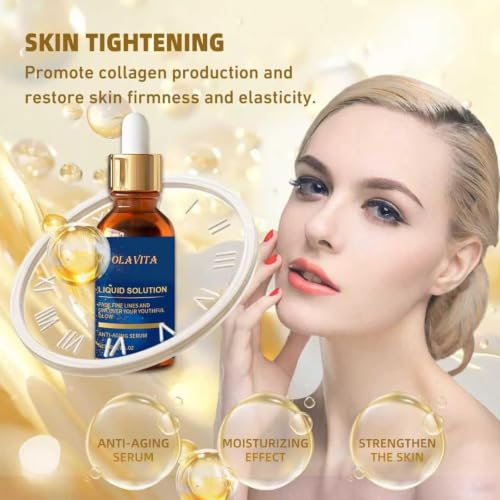 OLAVITA Anti-Aging Serum Duo - Vitamin C & Collagen Hydrating Formula