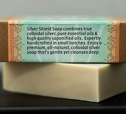 Silver Shield All-Natural Colloidal Silver Bar Soap