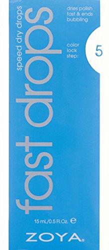 ZOYA Fast Dry Nail Drop Oil - Quick Drying, Vegan, 12-Free Nail Polish Additive
