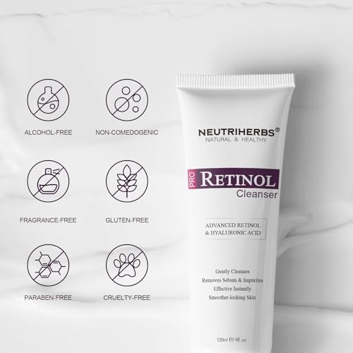 Neutriherbs PRO Retinol Face Wash - Anti-Aging Facial Cleanser (4 fl. oz.)
