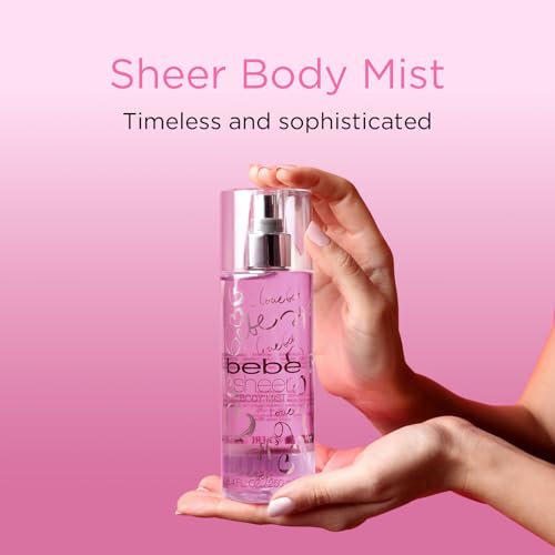 Bebe Sheer Body Mist - Light Women's Fragrance with Citrus & Floral Notes - 8.4 oz