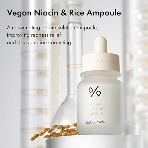 Dr.Ceuracle Vegan Niacin & Rice Ampoule for Radiant Skin, 1.01 fl oz