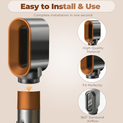 Dyson Airwrap Pre-Styling Dryer Attachment - Nickel/Copper