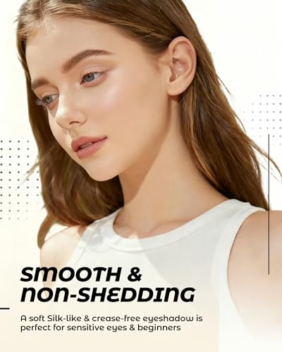 Light Beige Single Eyeshadow - Matte & Satin Finish, Waterproof