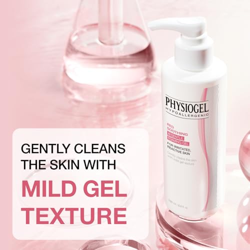 Physiogel Calming Relief Gentle Foaming Face Wash - Hydrates & Soothes Sensitive Skin, 6 fl oz