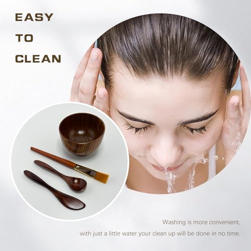 DIY Skincare Face Mask Mixing Bowl Set with Brush & Headband