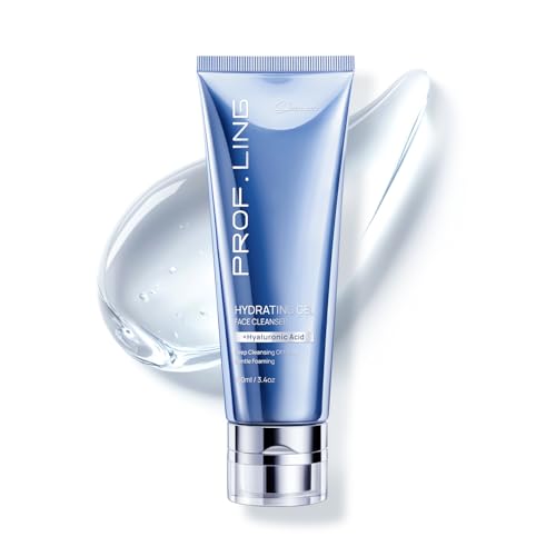 PROF.LING Hydrating Gel Cleanser with Hyaluronic Acid for Sensitive Skin
