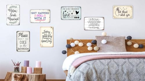 Adventure is Out There Rustic Farmhouse Sign - 12x8 Inches