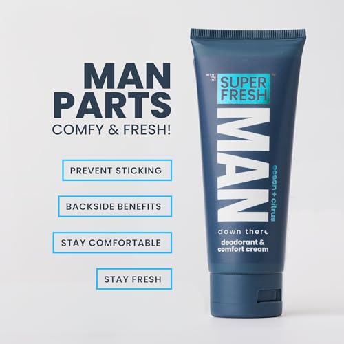 Super Fresh Men’s Odor Control Lotion Ocean + Citrus 4 fl oz - Fresh & Dry