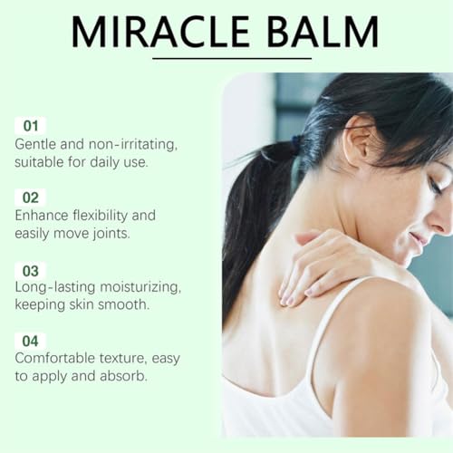 Wenrny Natural Miracle Balm 2-Pack for Swollen Legs & Body, Soothing Joint Relief