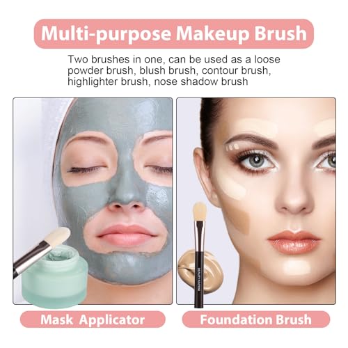 BeautyFactor Facial Mask Application Brush - Soft Bristle Skincare Tool
