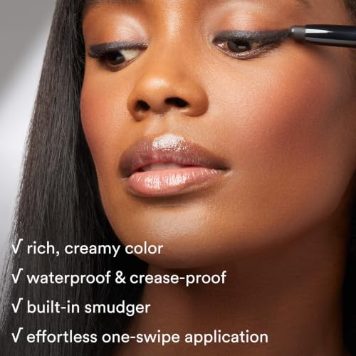 Julep Eyeshadow 101 Cream-to-Powder Waterproof Eyeshadow Stick ? Champagne Shimmer ? Long-Lasting, Buildable, Crease-Proof, Cruelty Free, Shimmer Finish with Built-In Smudger