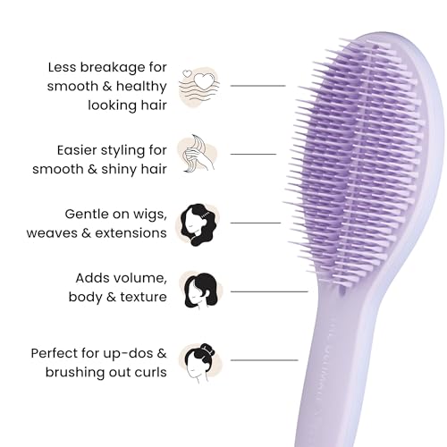 Tangle Teezer Lilac Cloud Ultimate Styler Hair Brush for Dry Styling & Volume
